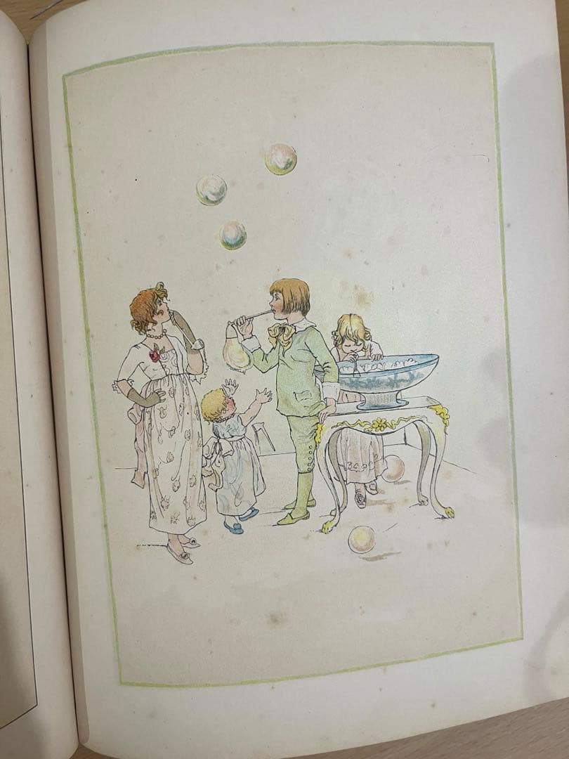 No.357希少 アンティーク 古書 洋書 絵本 ビクトリアン 児童書 童謡