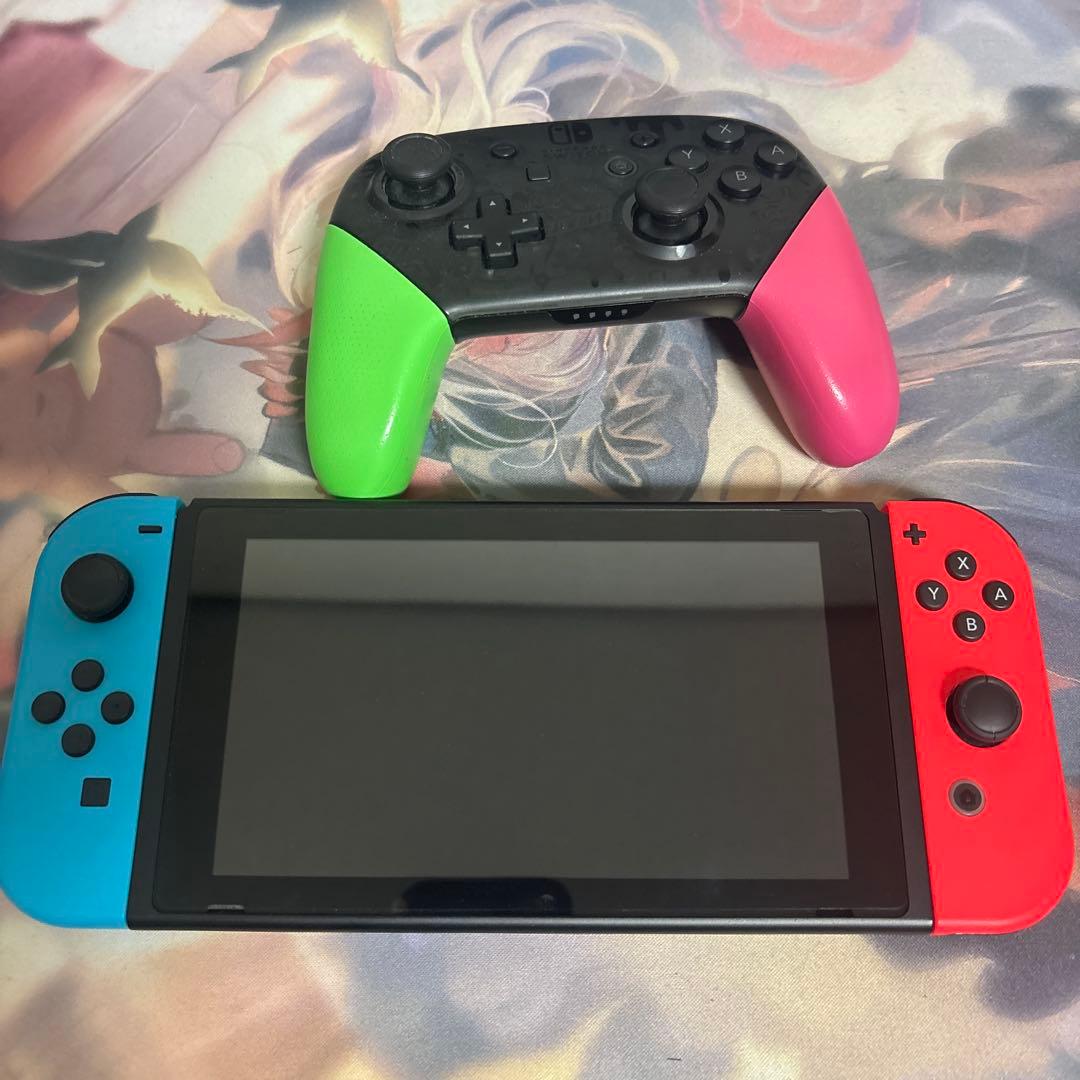 Nintendo Switch 本体 プロコン付き