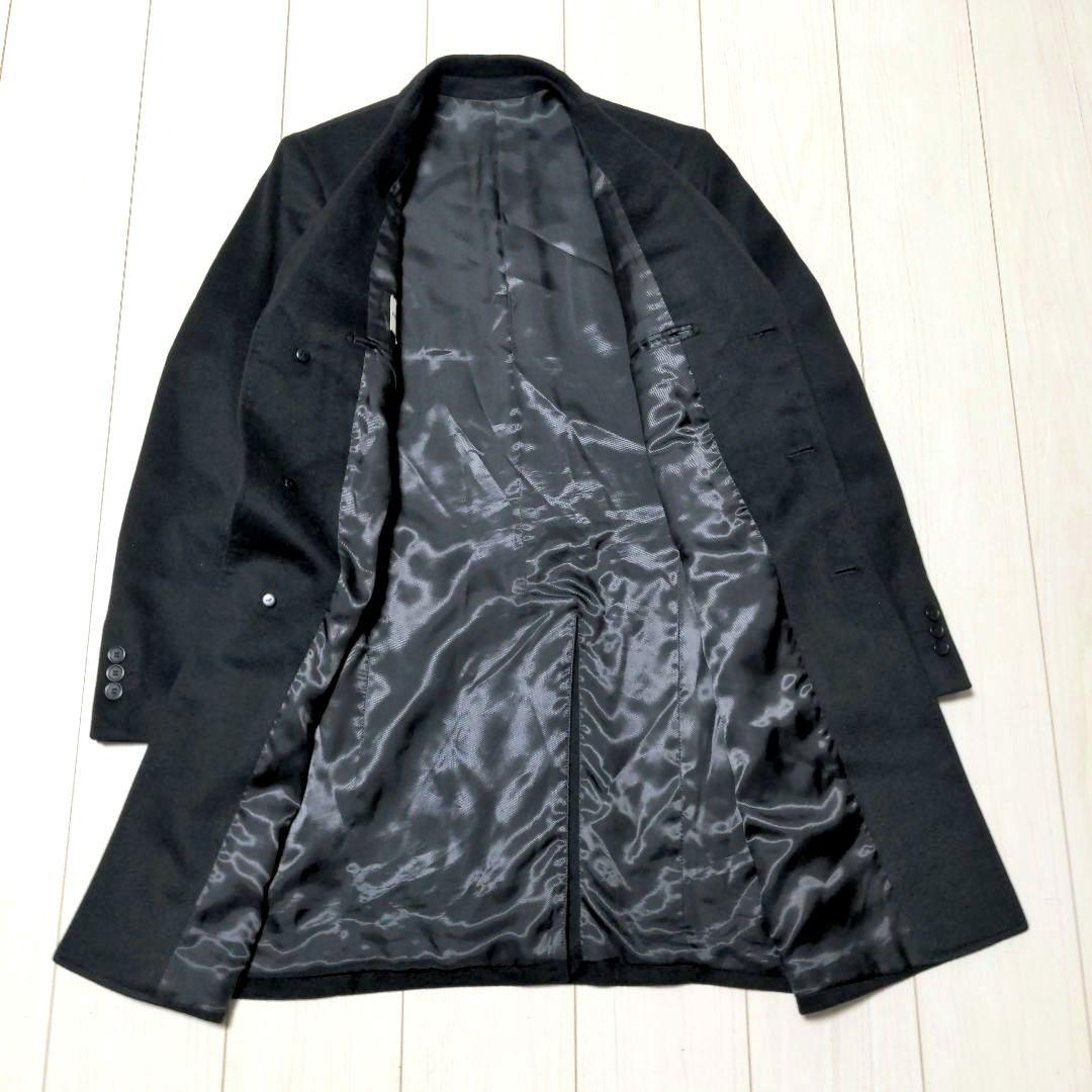 最終値下【極美品】カシミヤ100%　EMPORIOARMANI チェスターコート