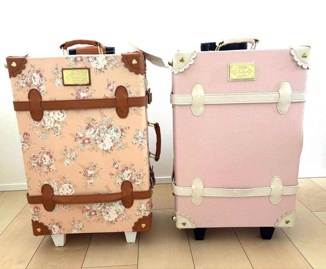 新品未使用　LIZ LISA リズリサ　キャリーケース① ピンク