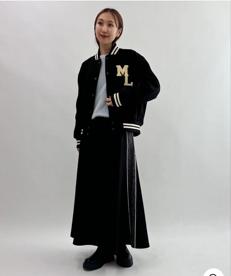 みずいろ 2025購入MYLANKAメルトンスタジャン