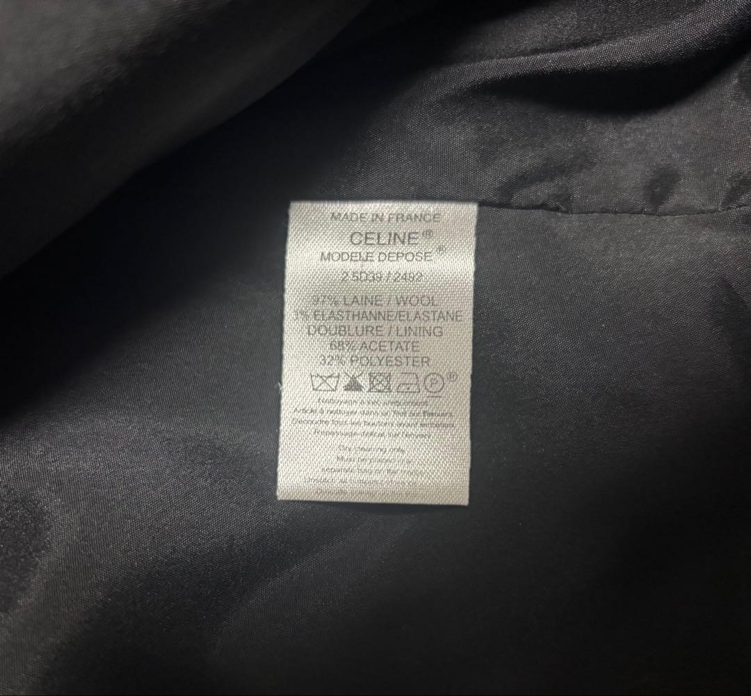 極美品 CELINE セリーヌ ジャケット コート