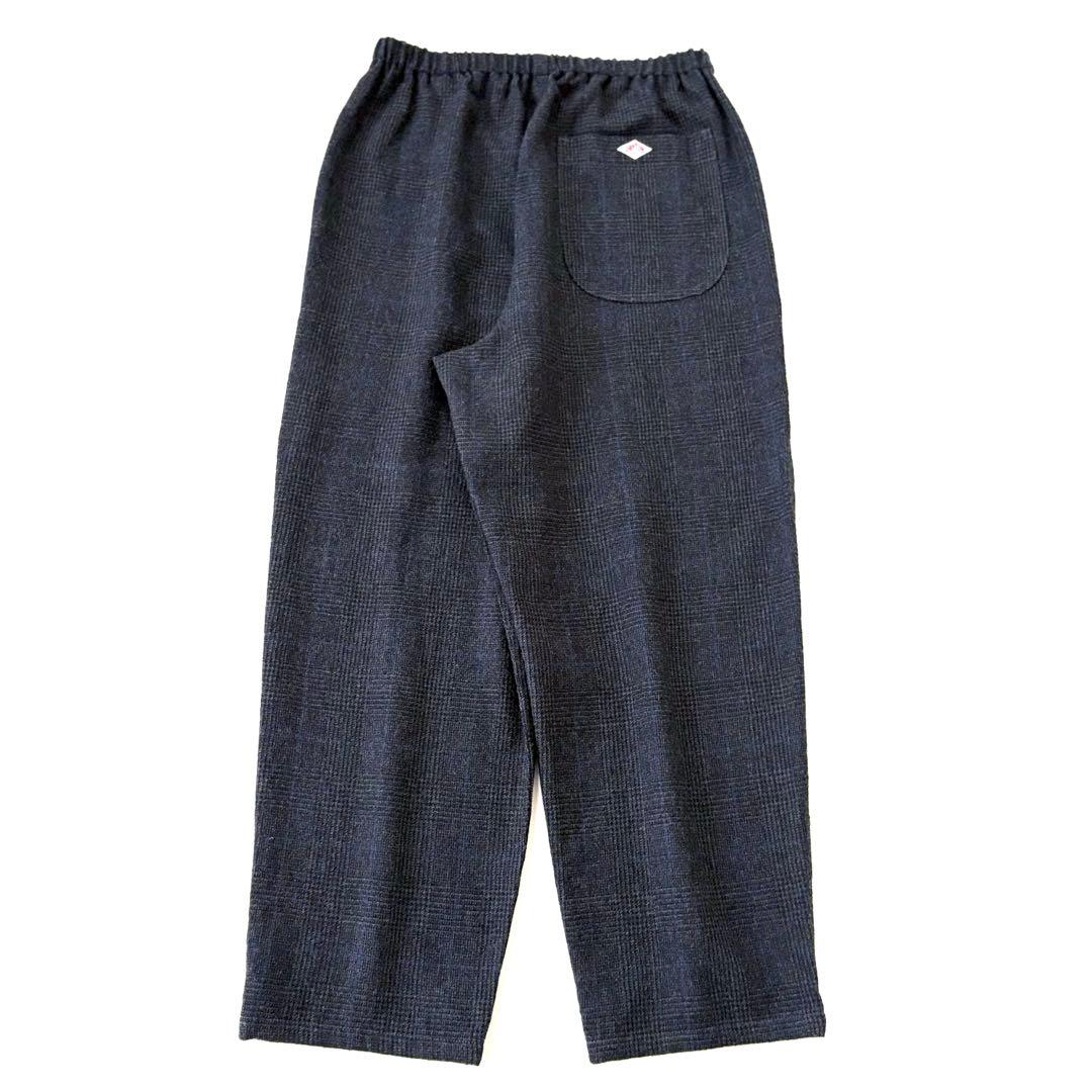 新品✨ダントン ウール100% イージーパンツ グレンチェック 36 日本製