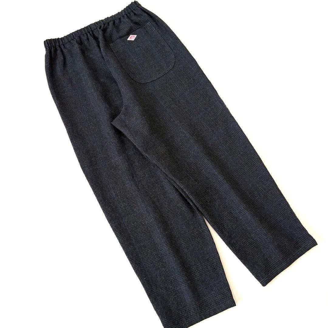 新品✨ダントン ウール100% イージーパンツ グレンチェック 36 日本製