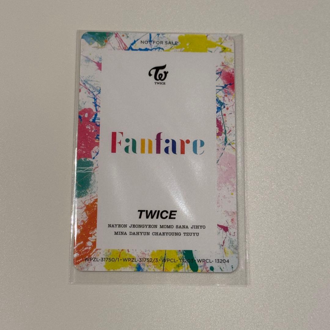 Fanfare ミナ　ハイタ券 oncejapan限定