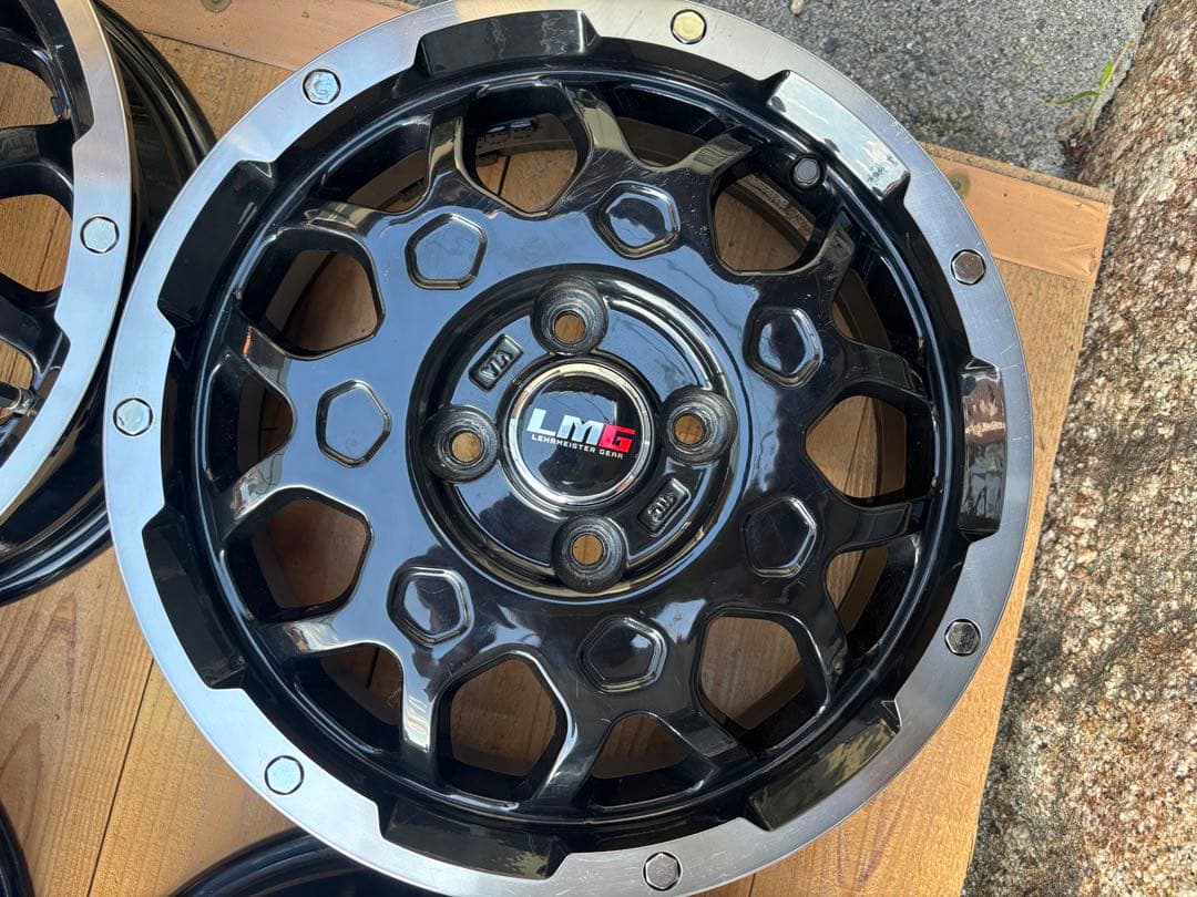 中古14インチ4穴100 4 2/1 軽自動車　軽バン