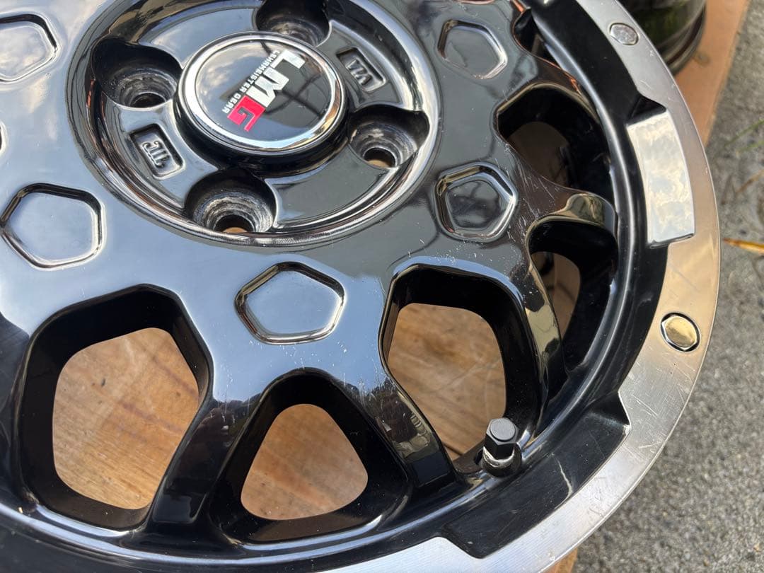 中古14インチ4穴100 4 2/1 軽自動車　軽バン