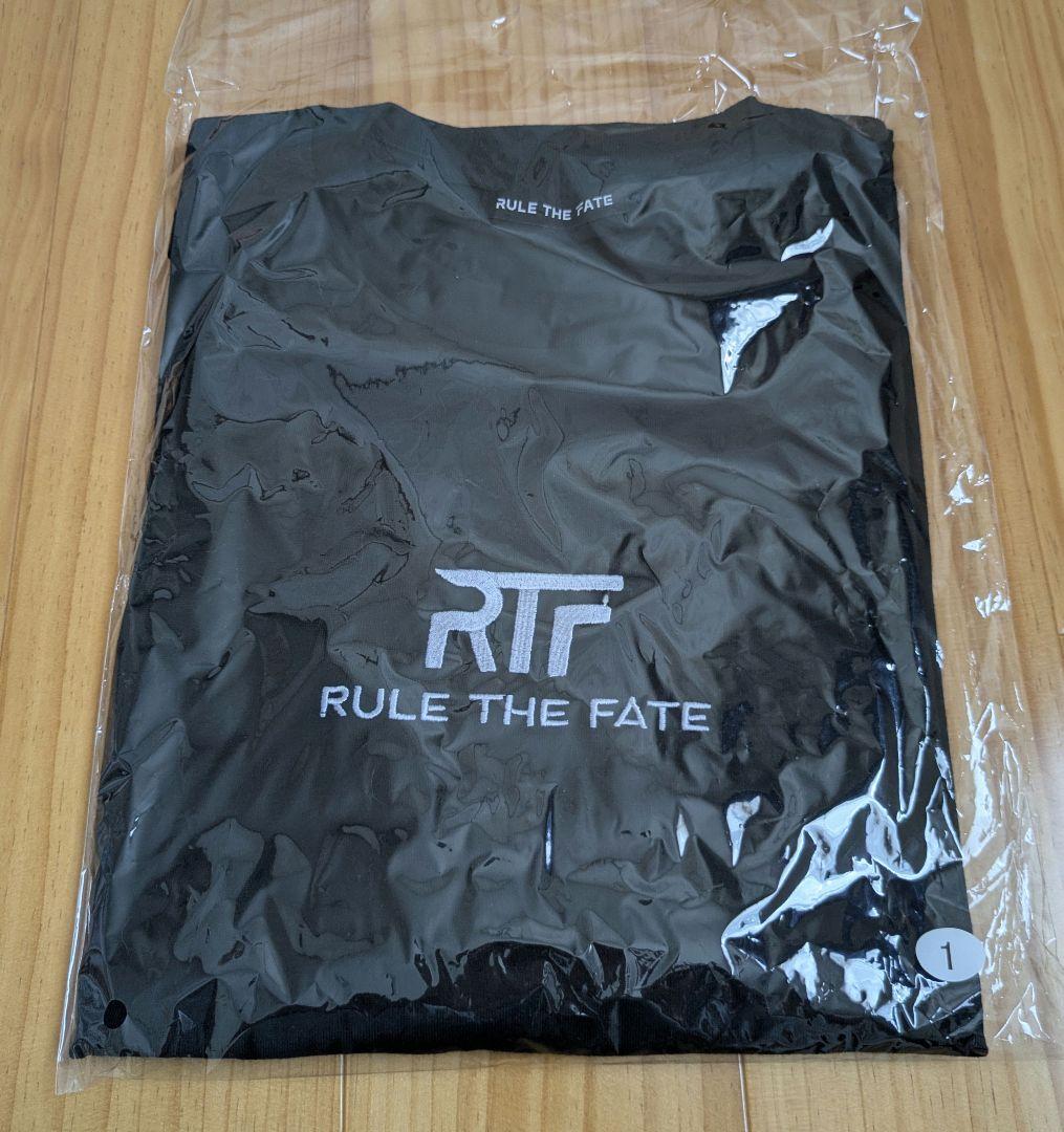 RULE THE FATE ブラック長袖カットソー