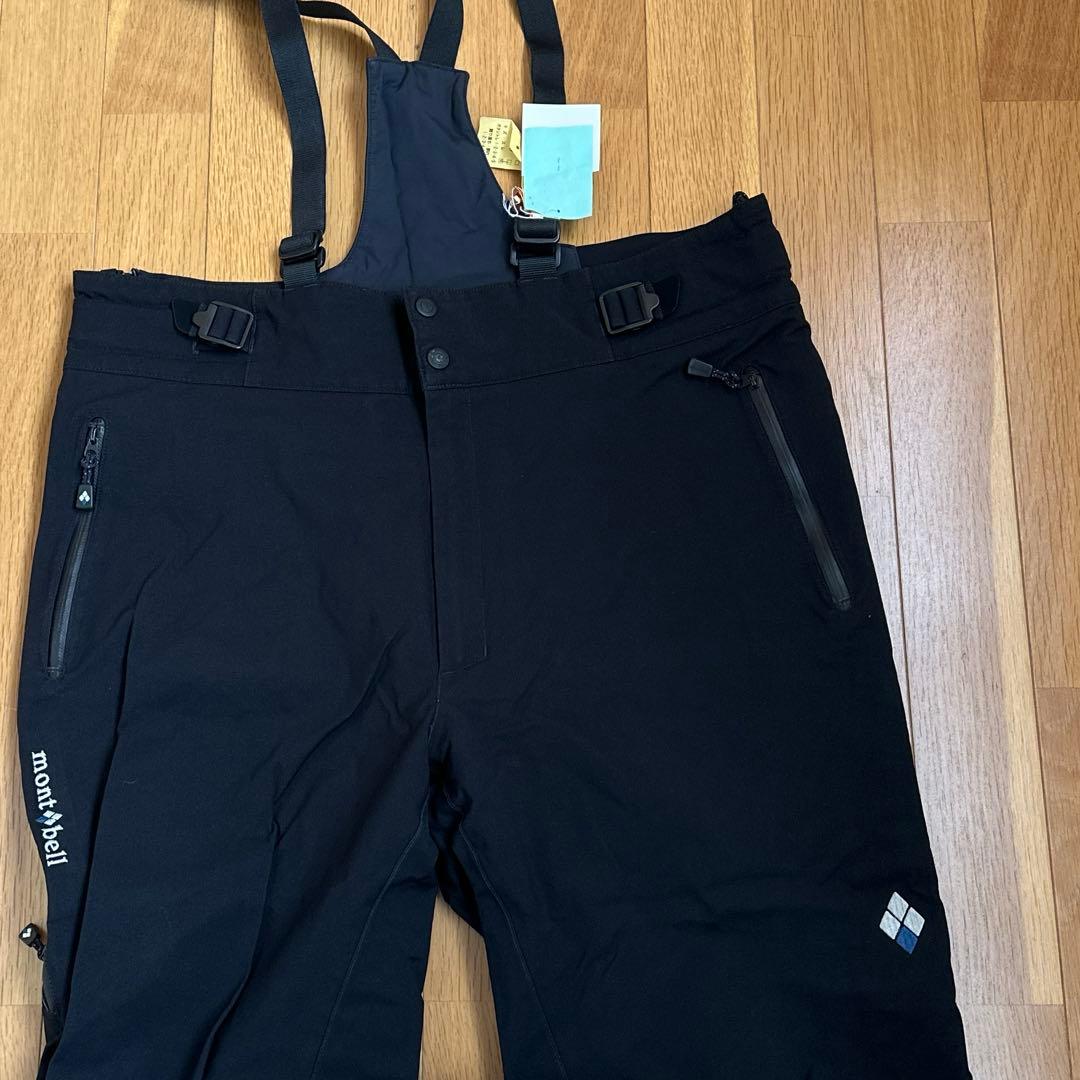 モンベル　パウダーステップパーカ　ドライテックインシュレーテッドビブ