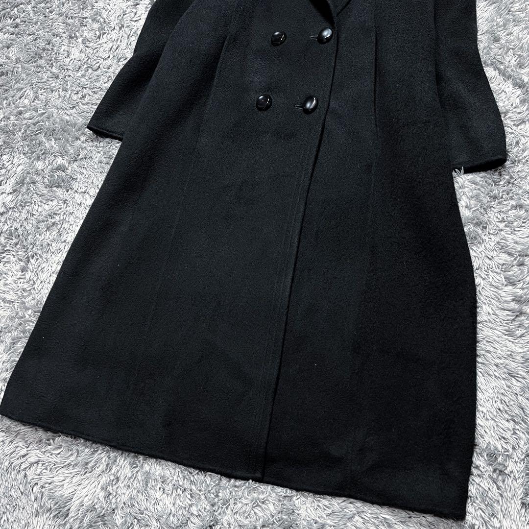 レディース　カシミヤ 100% チェスターコート XXXL相当 美品