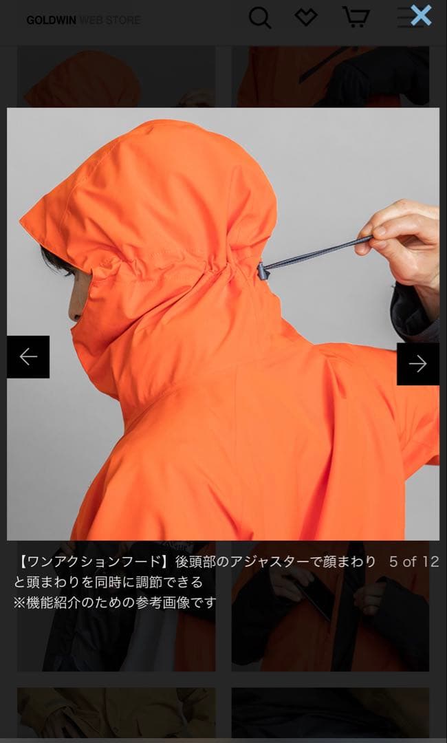 スノーボードウェア　Lサイズ　EVM1900 EV-MIGHTY JKT