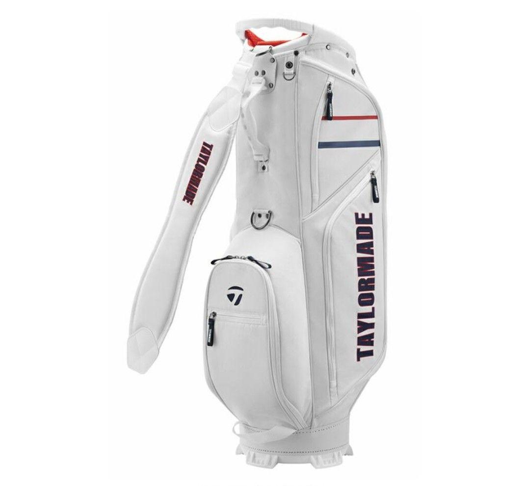 【新品】テーラーメイド キャディバッグ　ホワイト 2024