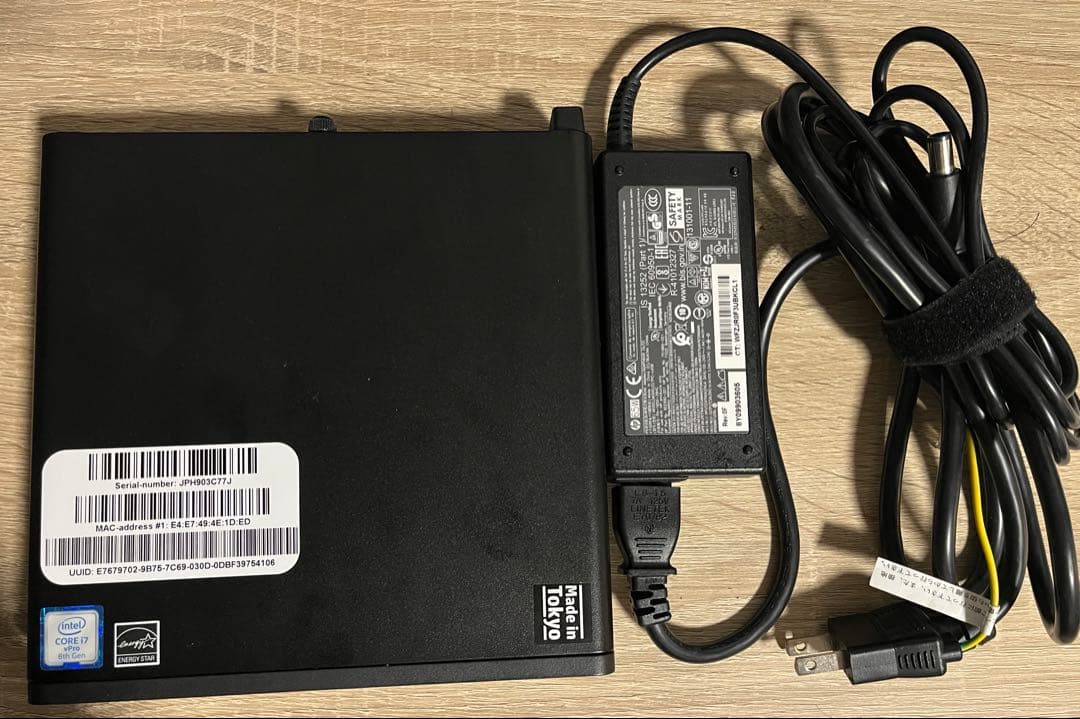 Windowsデスクトップ HP Core i7 EliteDesk800G4 8GB Win11