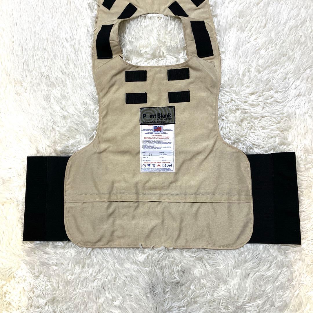 Point Blank ボディアーマー　デザート M 米軍　アメリカ製　希少