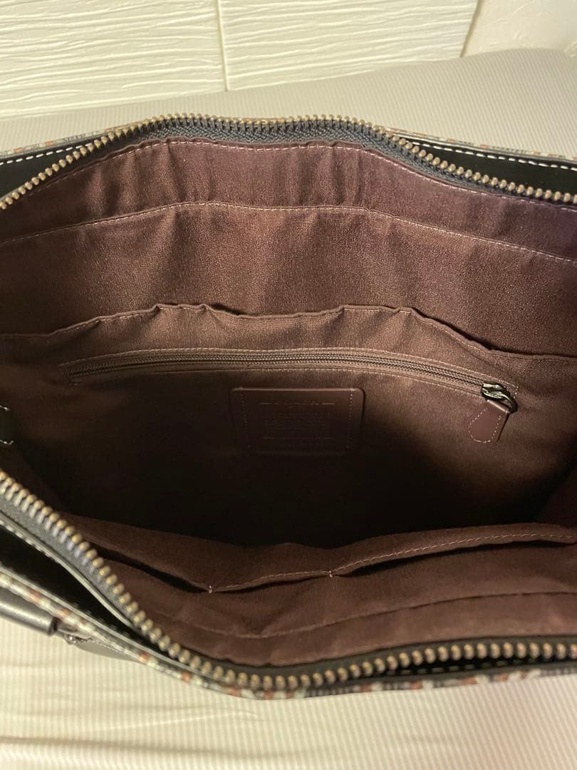 COACH ロゴトートバッグ グレー/ブラック最終値下げ❗️