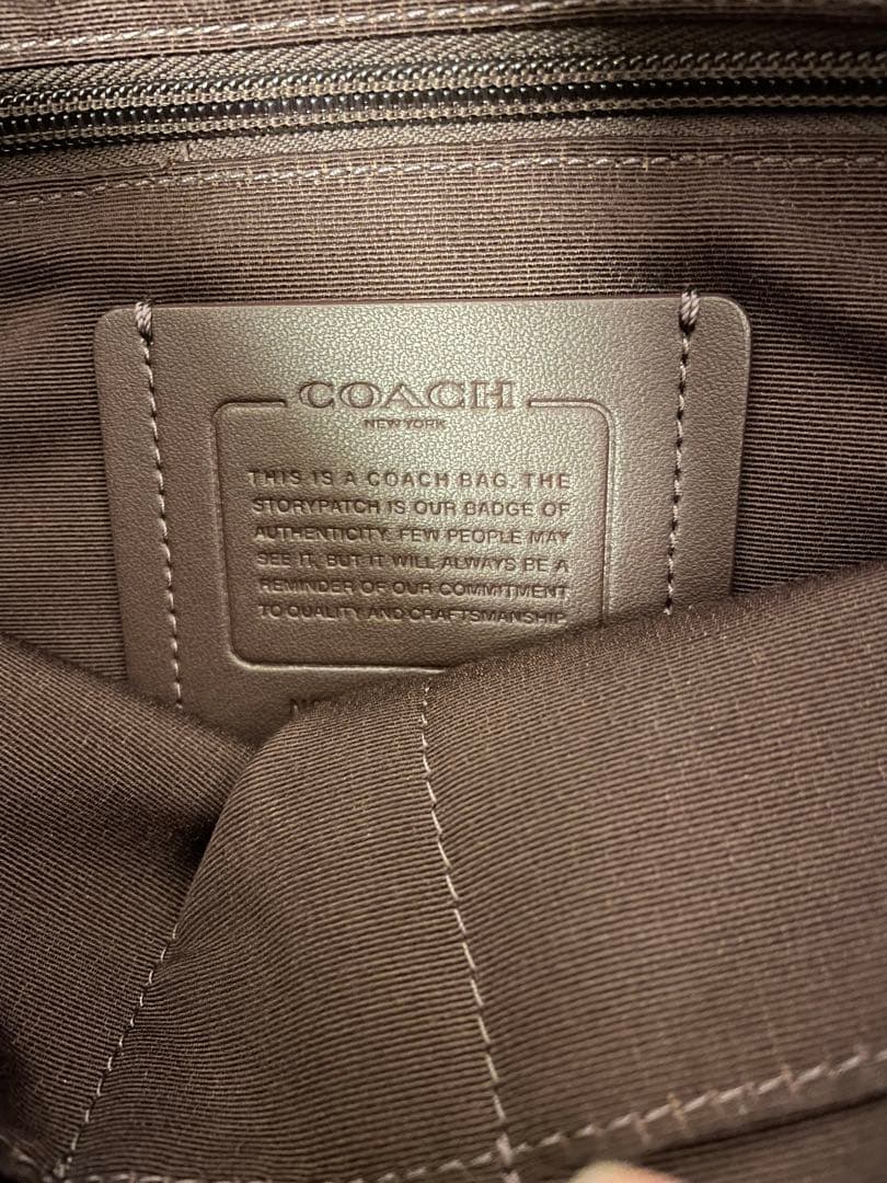 COACH ロゴトートバッグ グレー/ブラック最終値下げ❗️