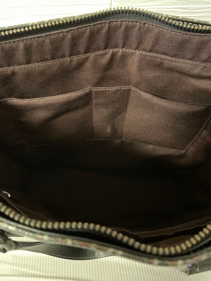 COACH ロゴトートバッグ グレー/ブラック最終値下げ❗️