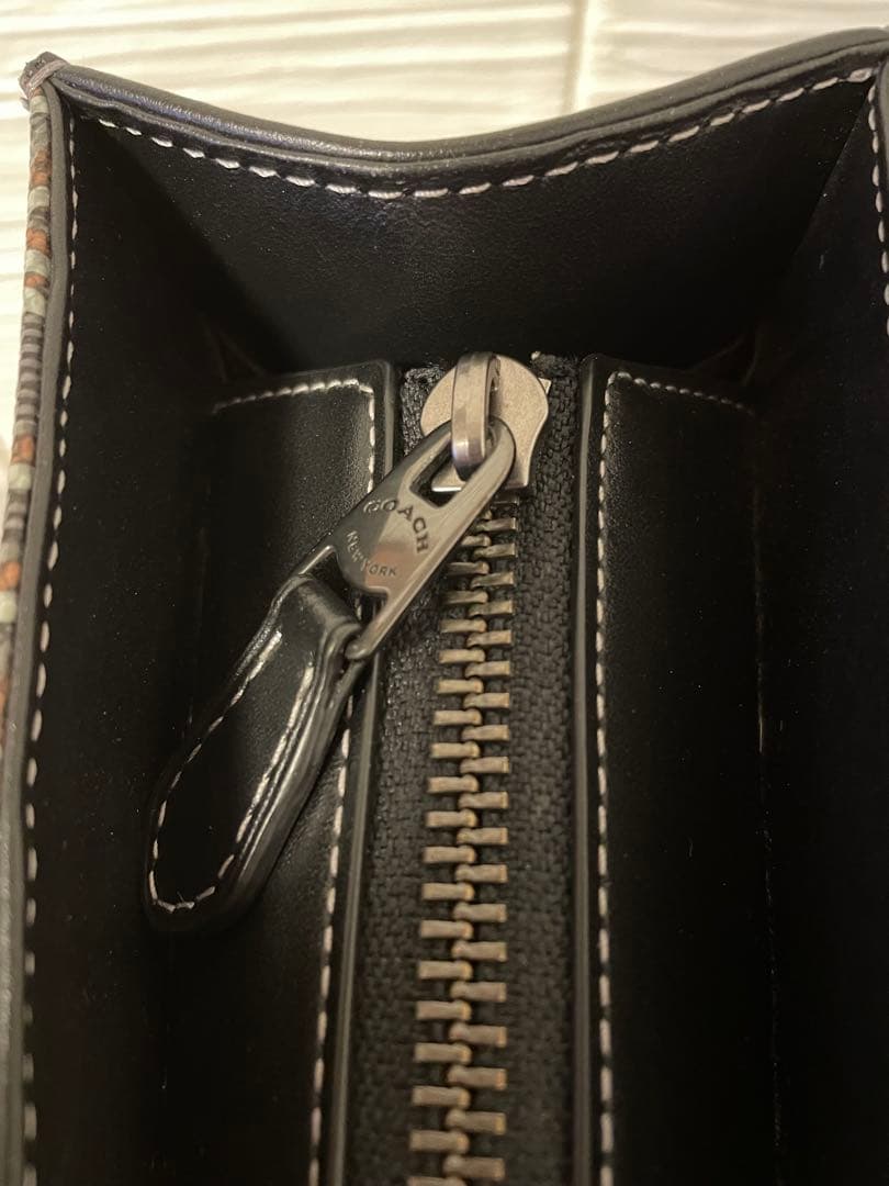 COACH ロゴトートバッグ グレー/ブラック最終値下げ❗️