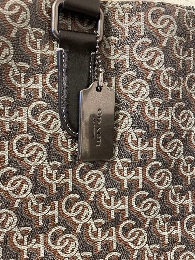 COACH ロゴトートバッグ グレー/ブラック最終値下げ❗️