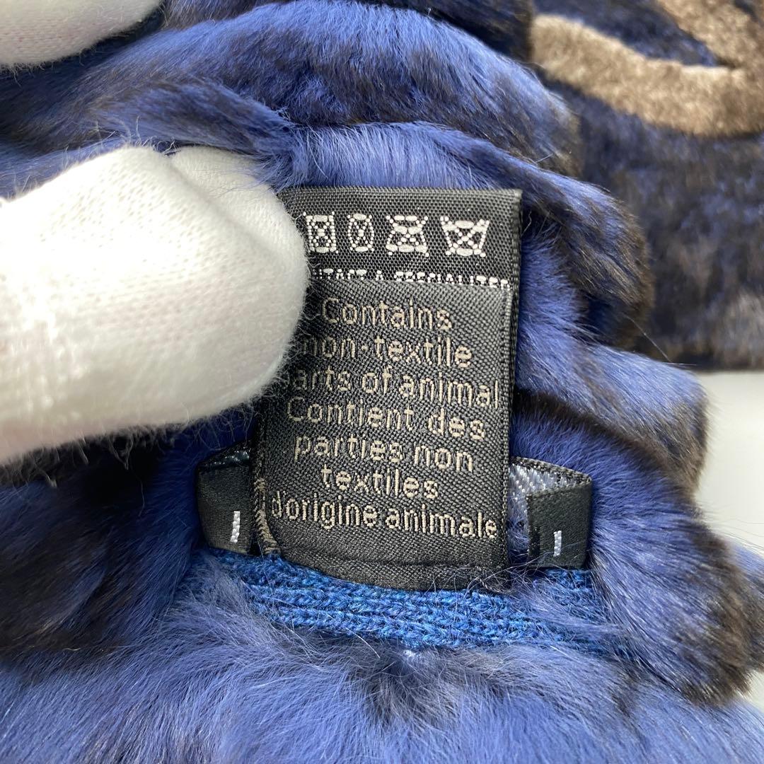 美品 シャネルCHANEL ココマーク オリラグ マフラー