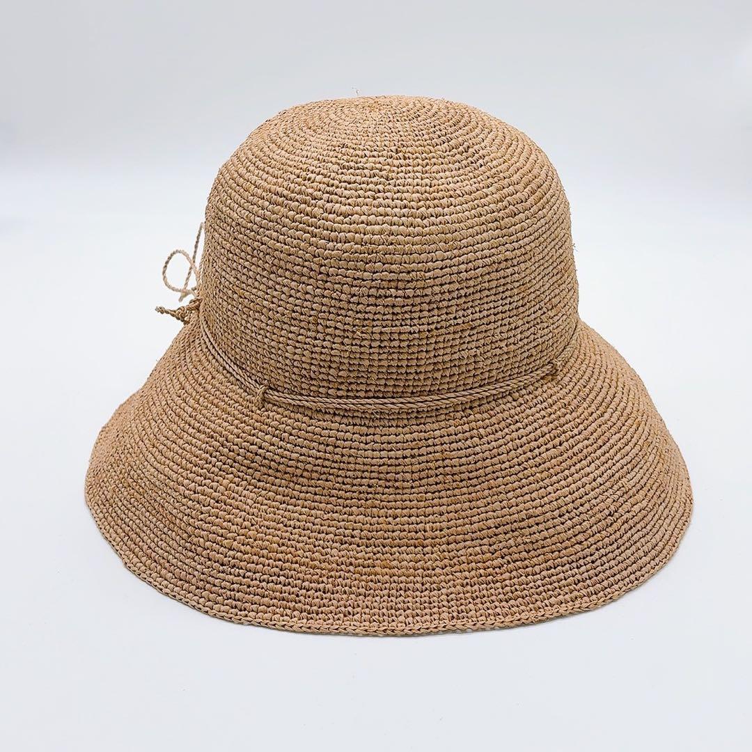 【美品】ヘレンカミンスキー プロヴァンス　ラフィアハット 麦わら帽子 ベージュ