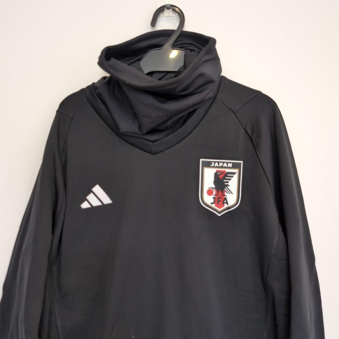 adidas 日本サッカー フード付きジャージ　２XＬサイズ