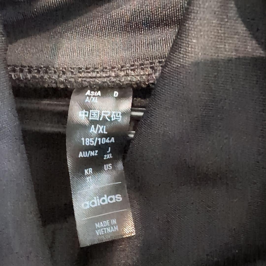 adidas 日本サッカー フード付きジャージ　２XＬサイズ