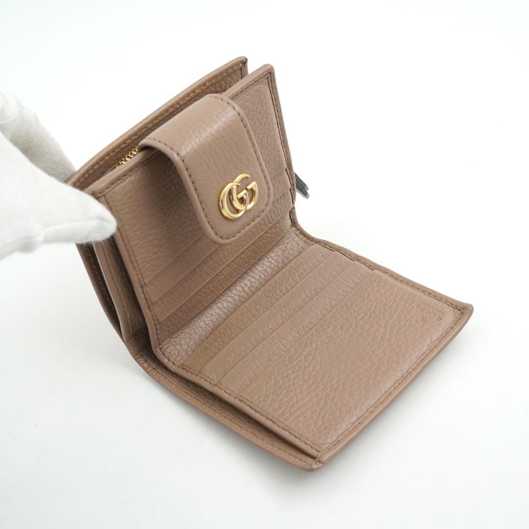 ✨極上美品・箱付✨　GUCCI グッチ　スモールウォレット　マーモント　ダブルG