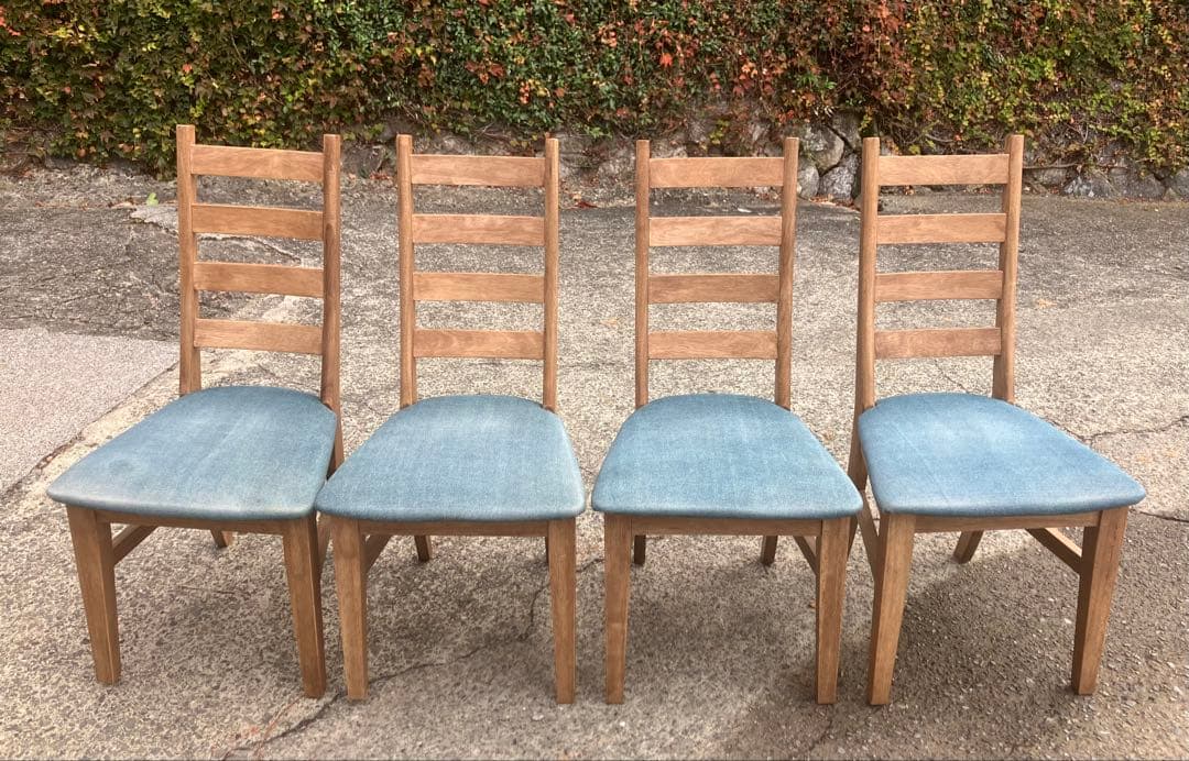 【junjun様】大川家具 TESTA ダイニングチェア①