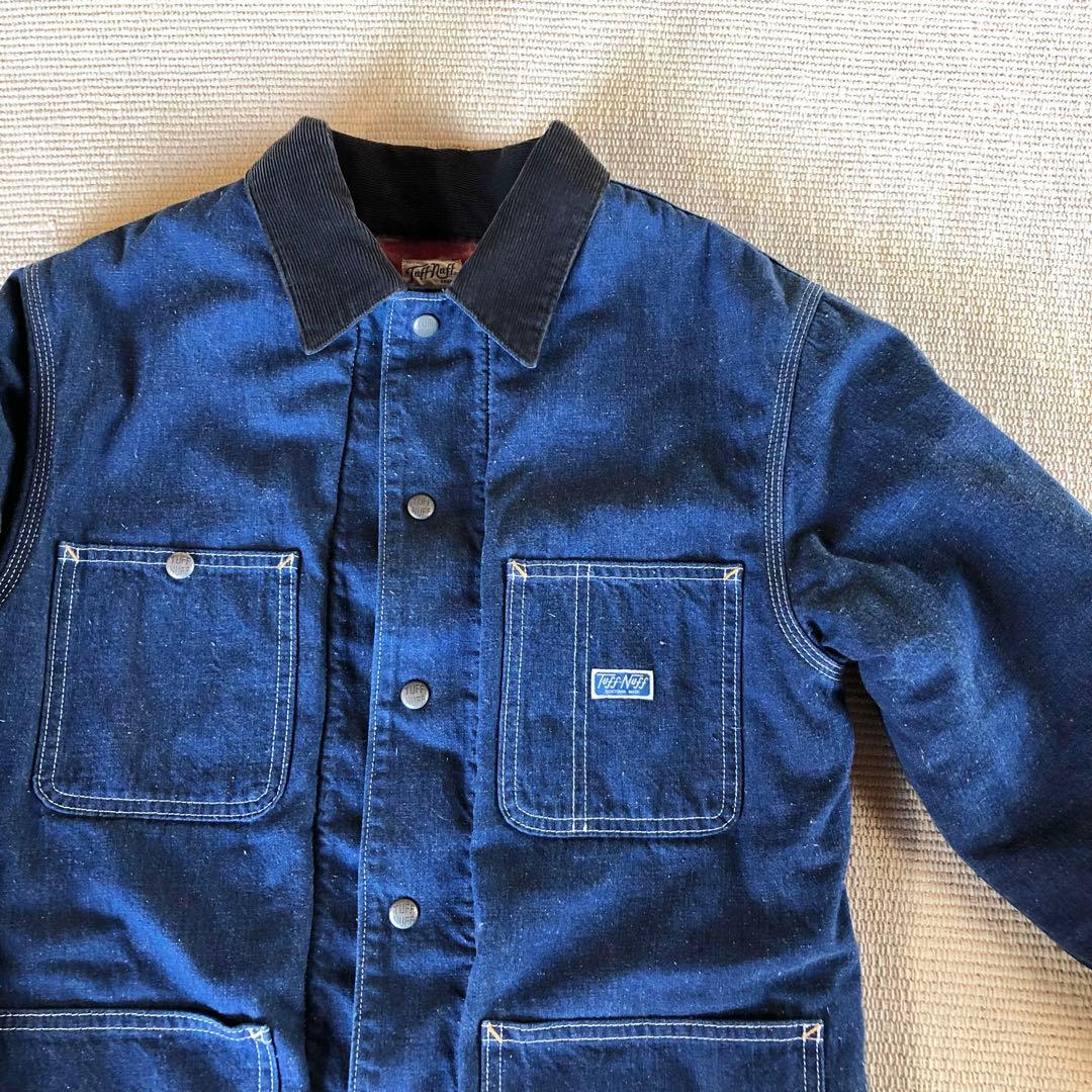 日本製 RADIALL ラディアル デニムカバーオール 裏地ブランケット M