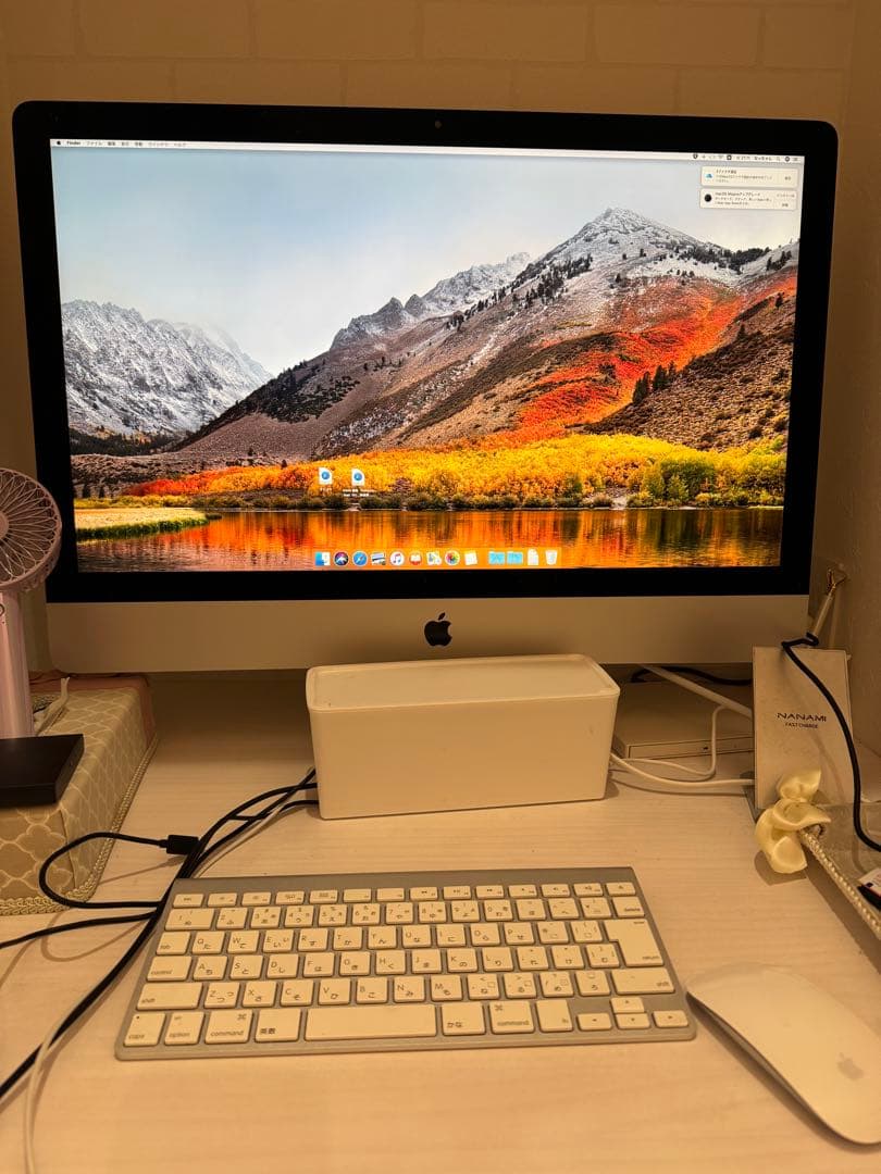 iMac27LATE2014Retina 8GB 1TBフュージョンドライブ