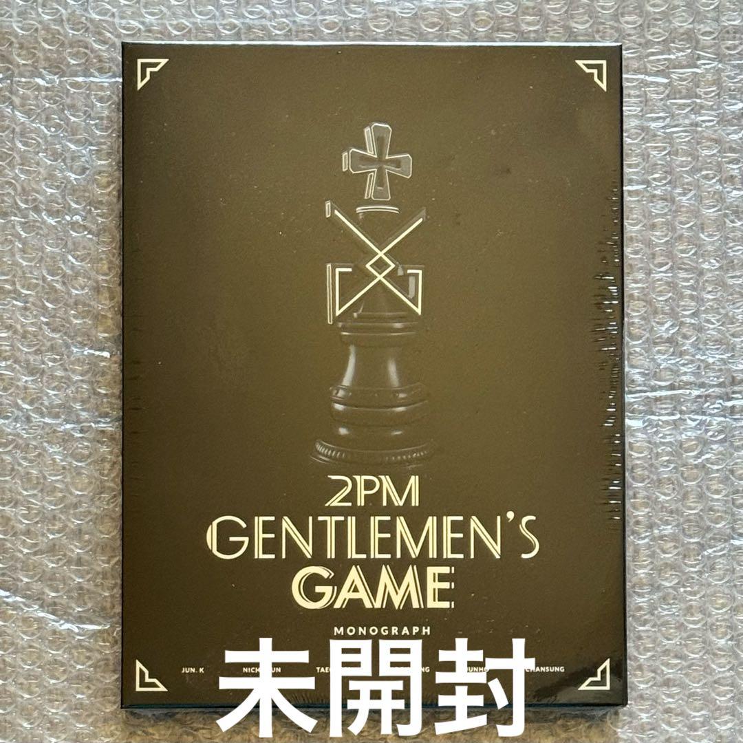 2PM GENTLEMEN'S GAME MONOGRAPH ジュノ テギョン