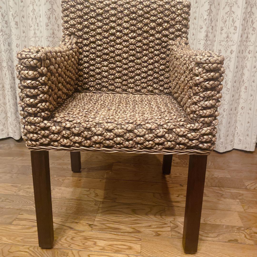 ✨希少✨バリリゾート　ウォーターヒヤシンスダイニングチェア