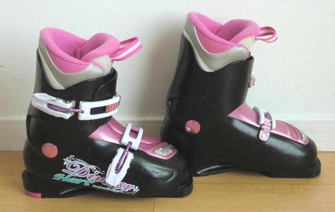 ■■送料無料■ATOMIC■子供用スキー4点セット■120/22■WAX済■■