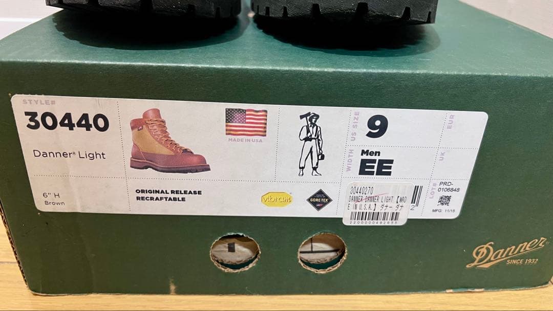 靴 DANNER 30440 DANNER LIGHT US SIZE 9