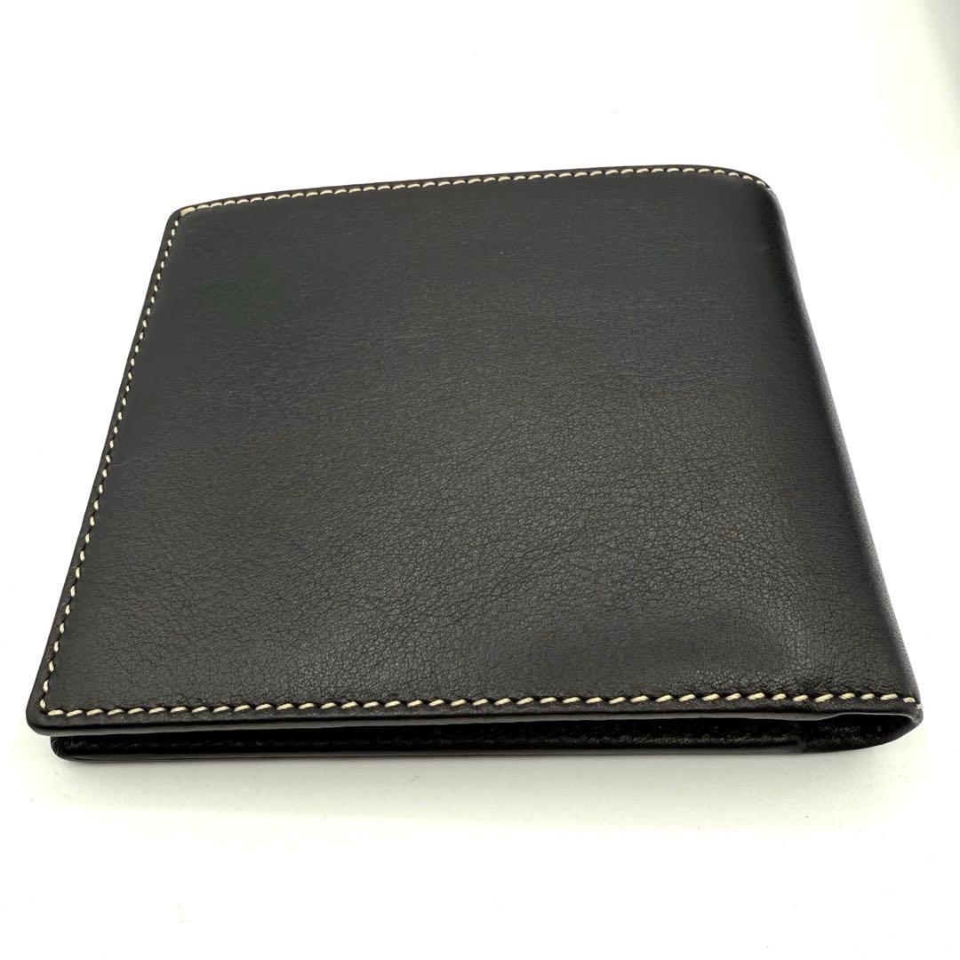 ダンヒル dunhill 二つ折り財布 レザー L2G230A ブラック