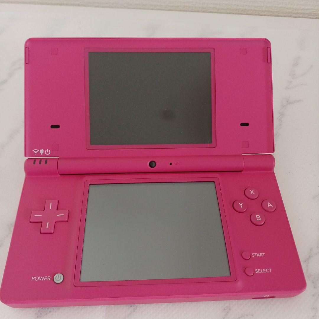 【美品】任天堂　ニンテンドー　DSi　本体　ピンク　専用カバーつき