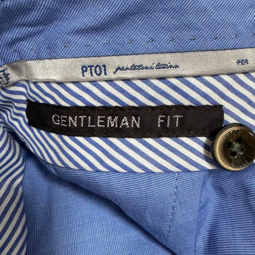 美品 PT01 BEAMS F ストレッチ ツータック スラックス ダブル 44