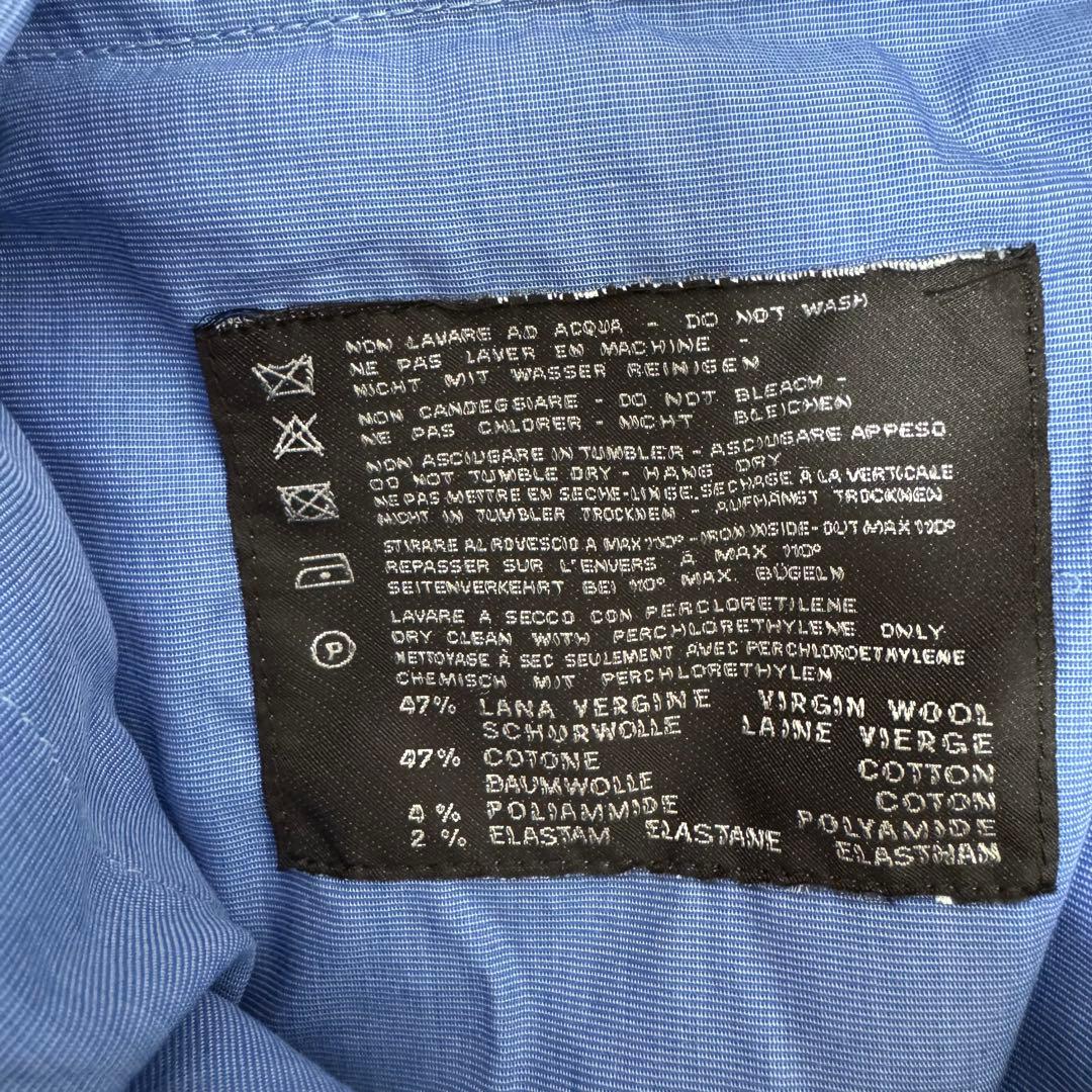 美品 PT01 BEAMS F ストレッチ ツータック スラックス ダブル 44