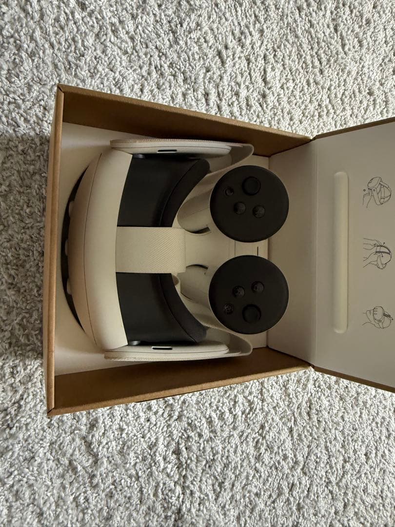  Quest 3 VRヘッドセット 128GB 箱付き