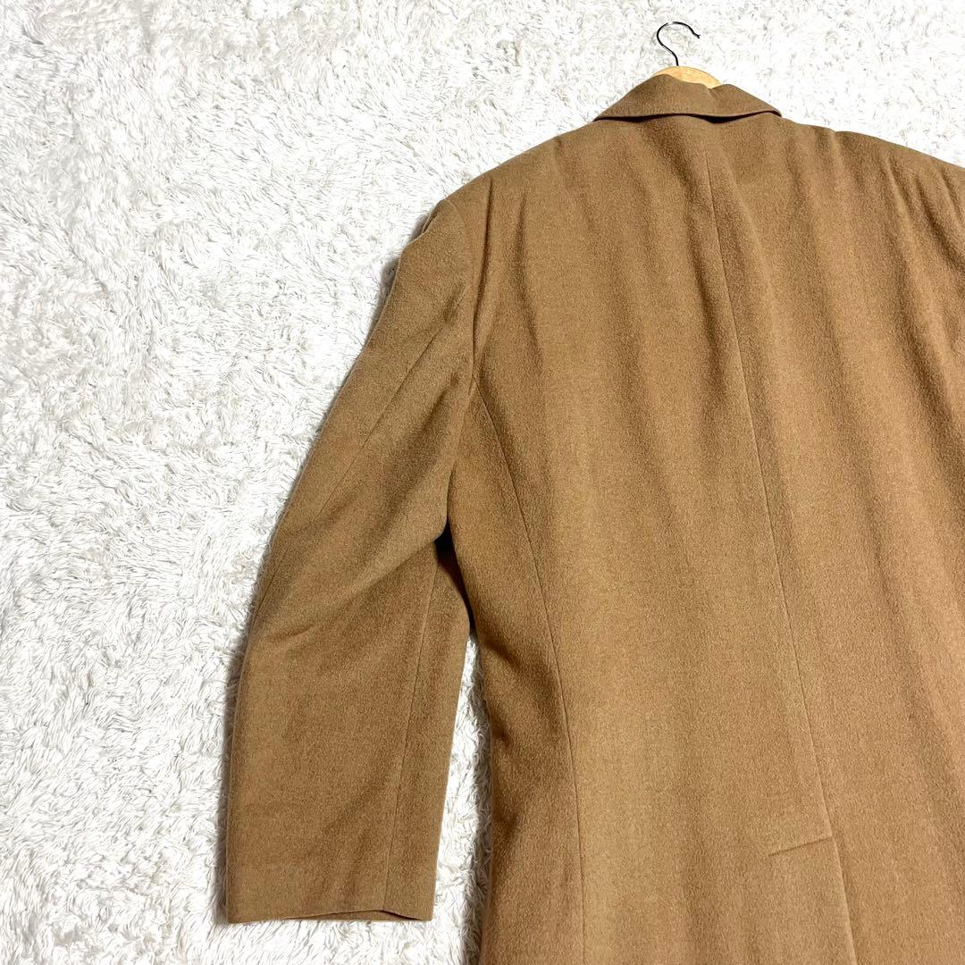 ✨美品✨希少 B＆T CLUB キャメル100% ダブルチェスターコート 2XL