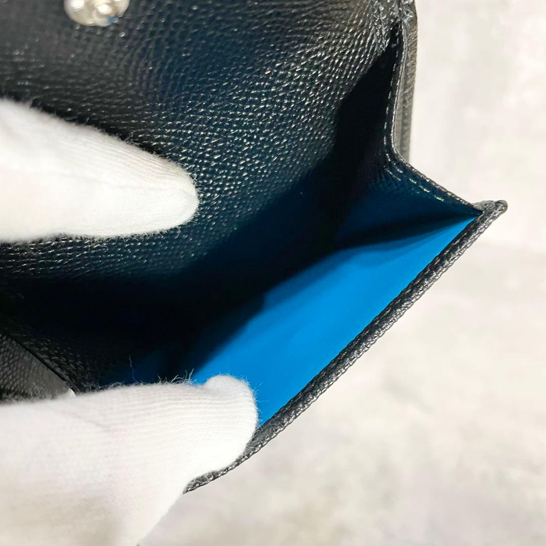 【新品未使用 付属品完備】ブルガリ マン 折り財布 サークル レザー 専用