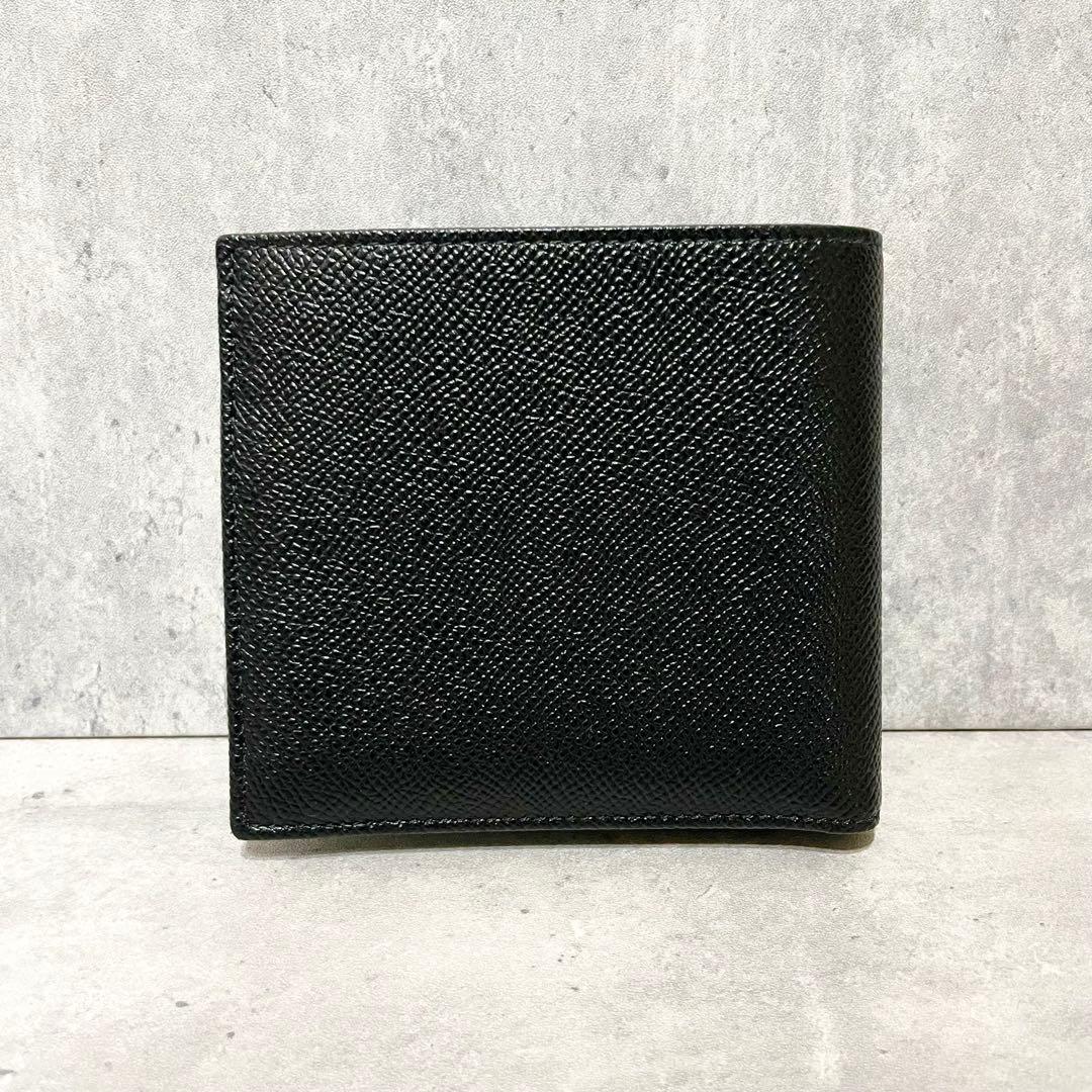 【新品未使用 付属品完備】ブルガリ マン 折り財布 サークル レザー 専用