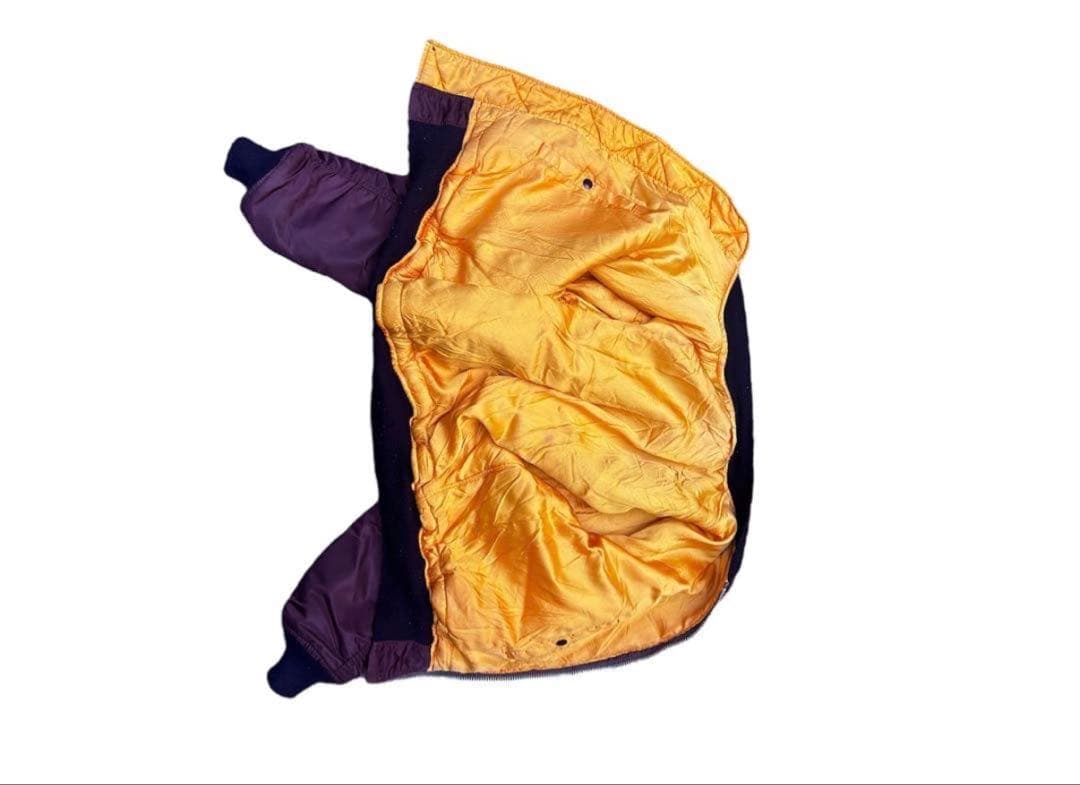 90s AVIREX ボルドー MA-1 フライトジャケット USA製