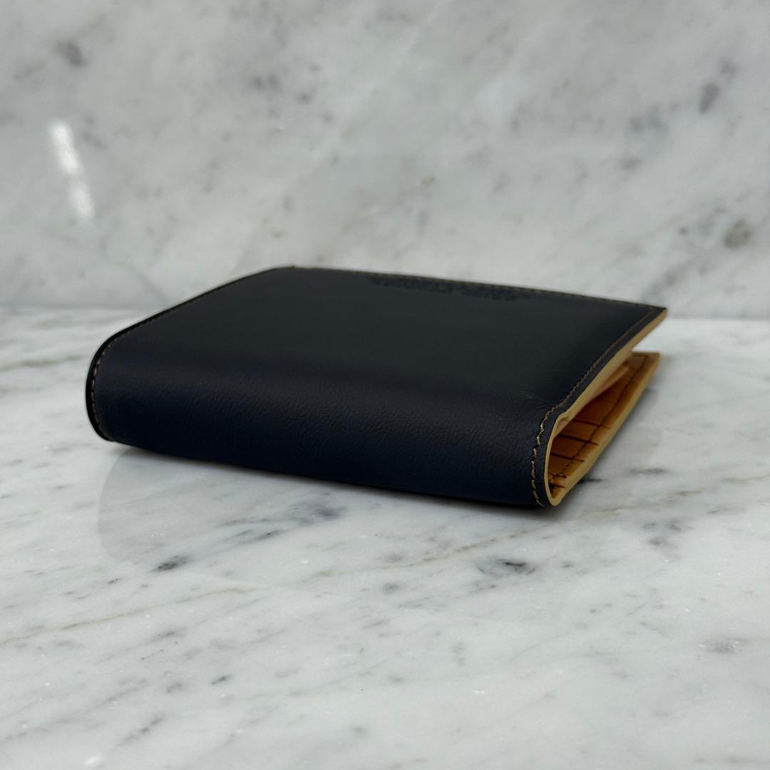 新品 未使用 フランス製 コノリー＆デュプイレザーウォレット 二つ折り財布 本革