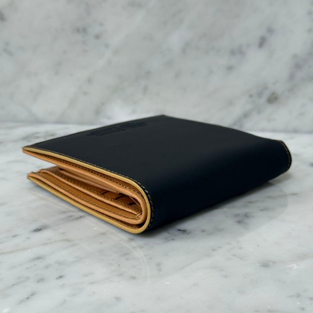 新品 未使用 フランス製 コノリー＆デュプイレザーウォレット 二つ折り財布 本革