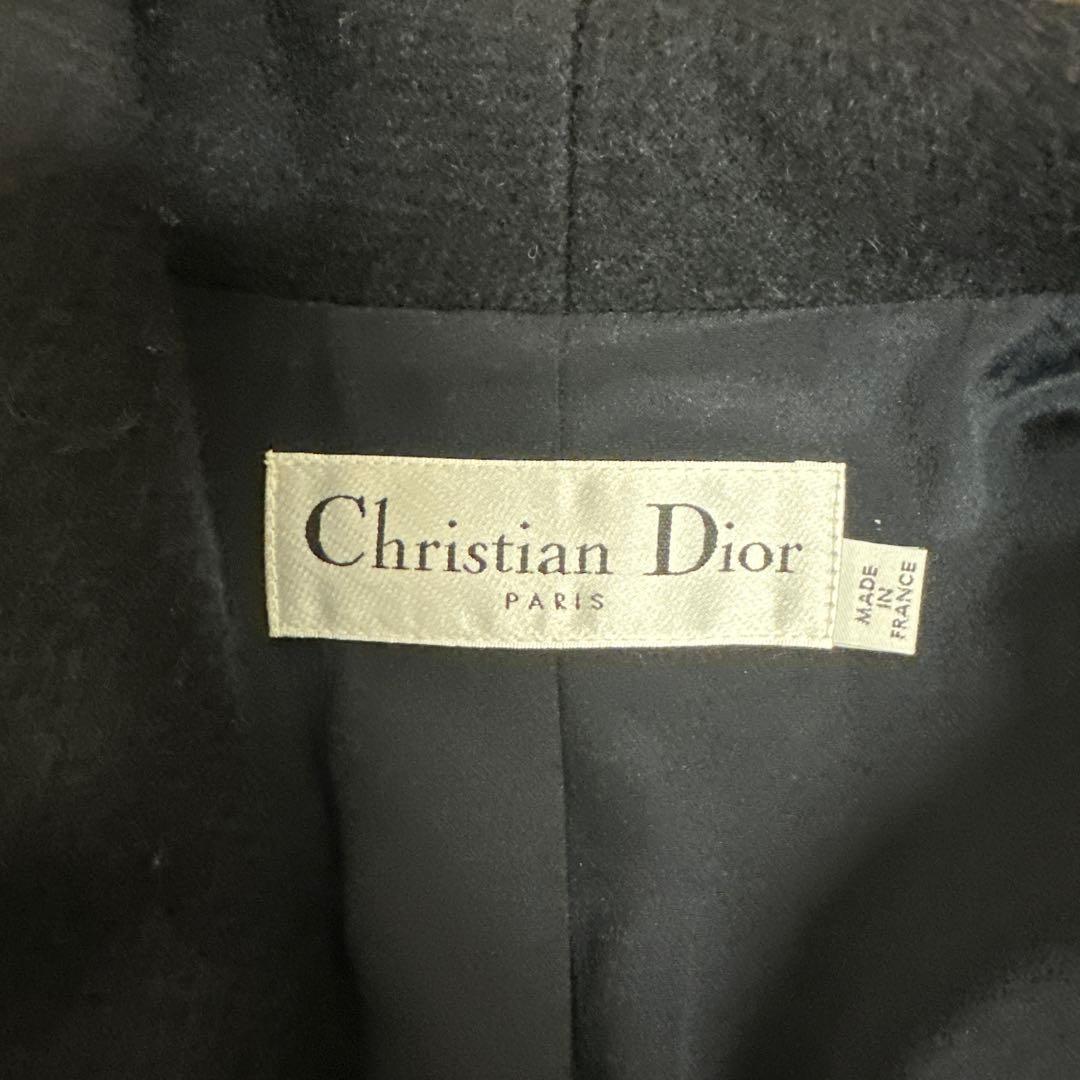 Christian Dior ネイビーロングコート セール中 15%引き