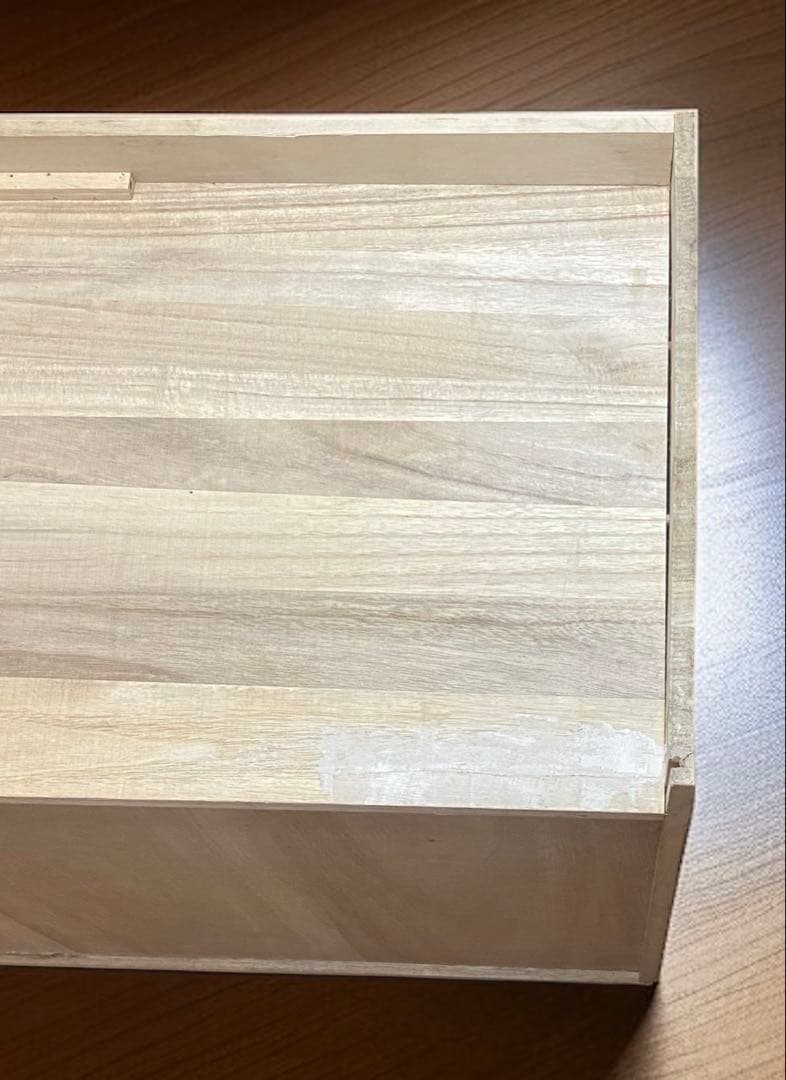 ＊*y様 オークションで格安出品★レトロモダン　桐箪笥　桐タンス　引き出し3段