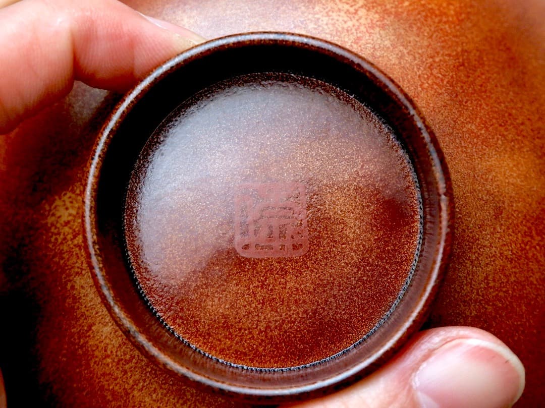 早川崇美　菊華雀蒔絵　三つ組盃　漆工芸　酒道具　美品　箱付　Q1631