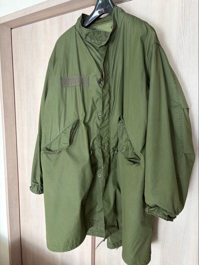 US Army M65 フィッシュテールパーカー 80sフルセット Large